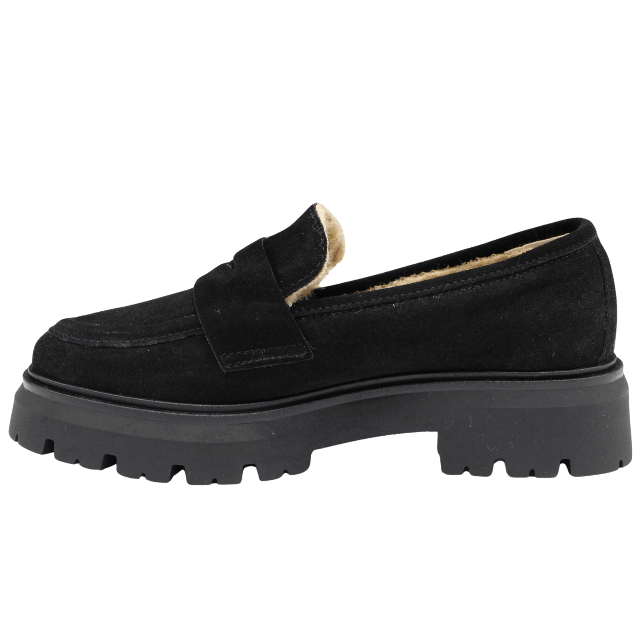 black suede