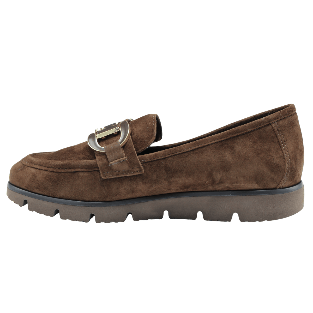 Priori Nicole Suede Loafer, tmoro suede – view 9