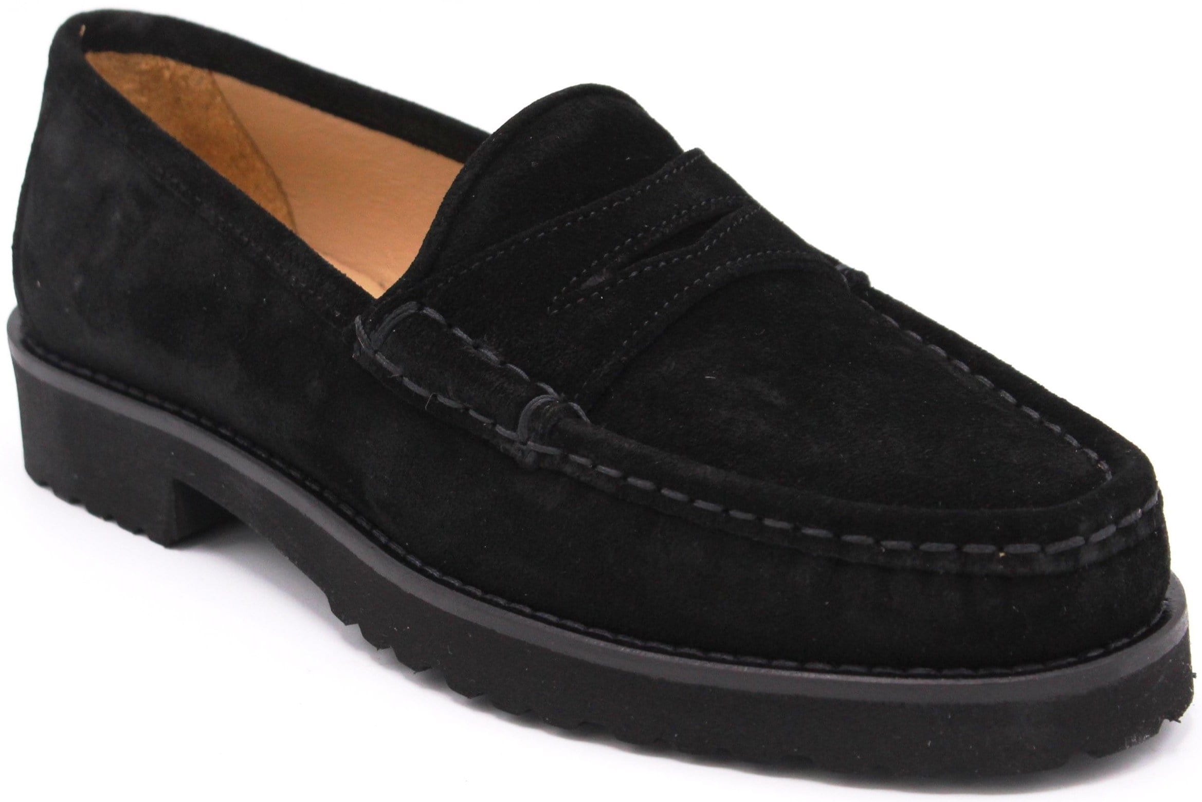 black suede