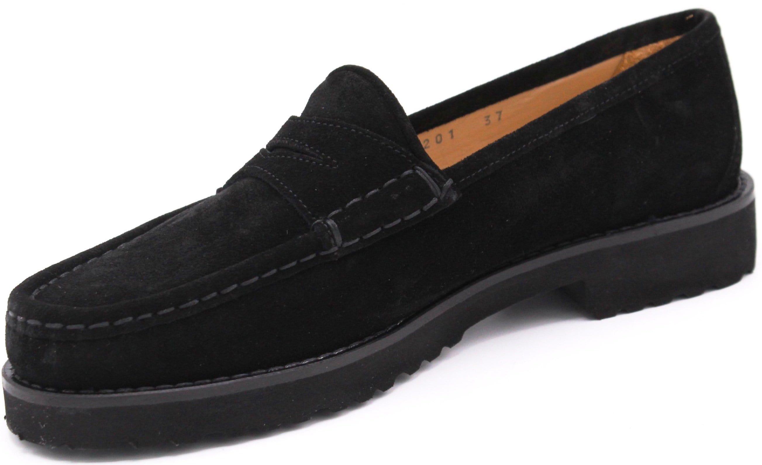 black suede