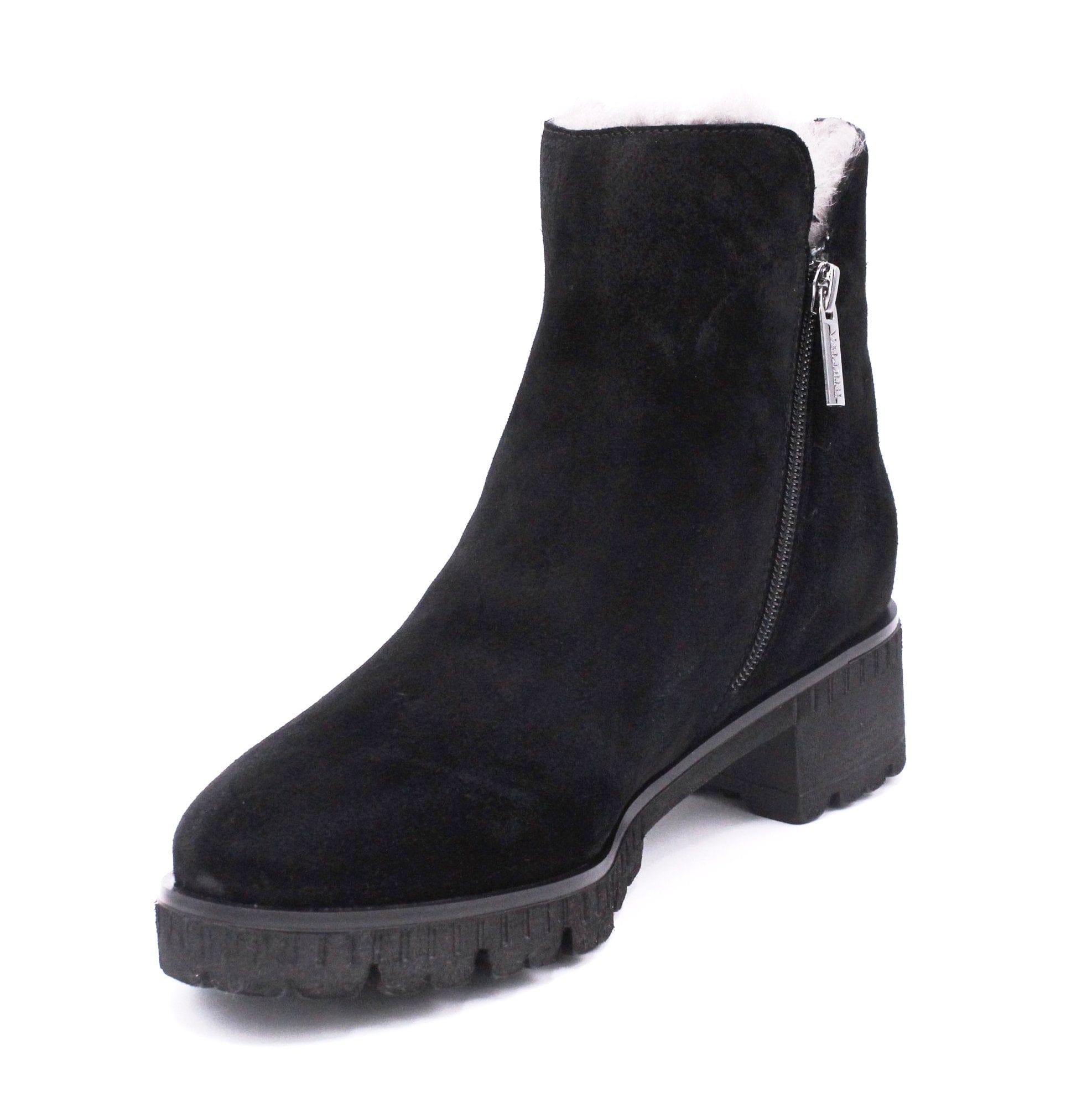 black suede