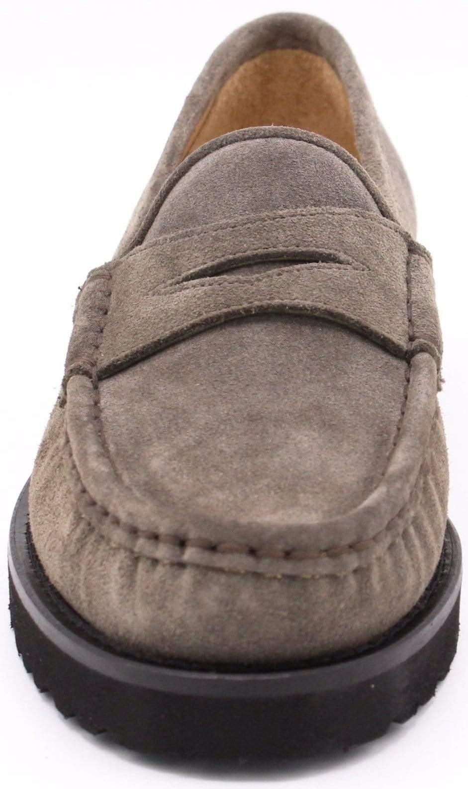taupe suede