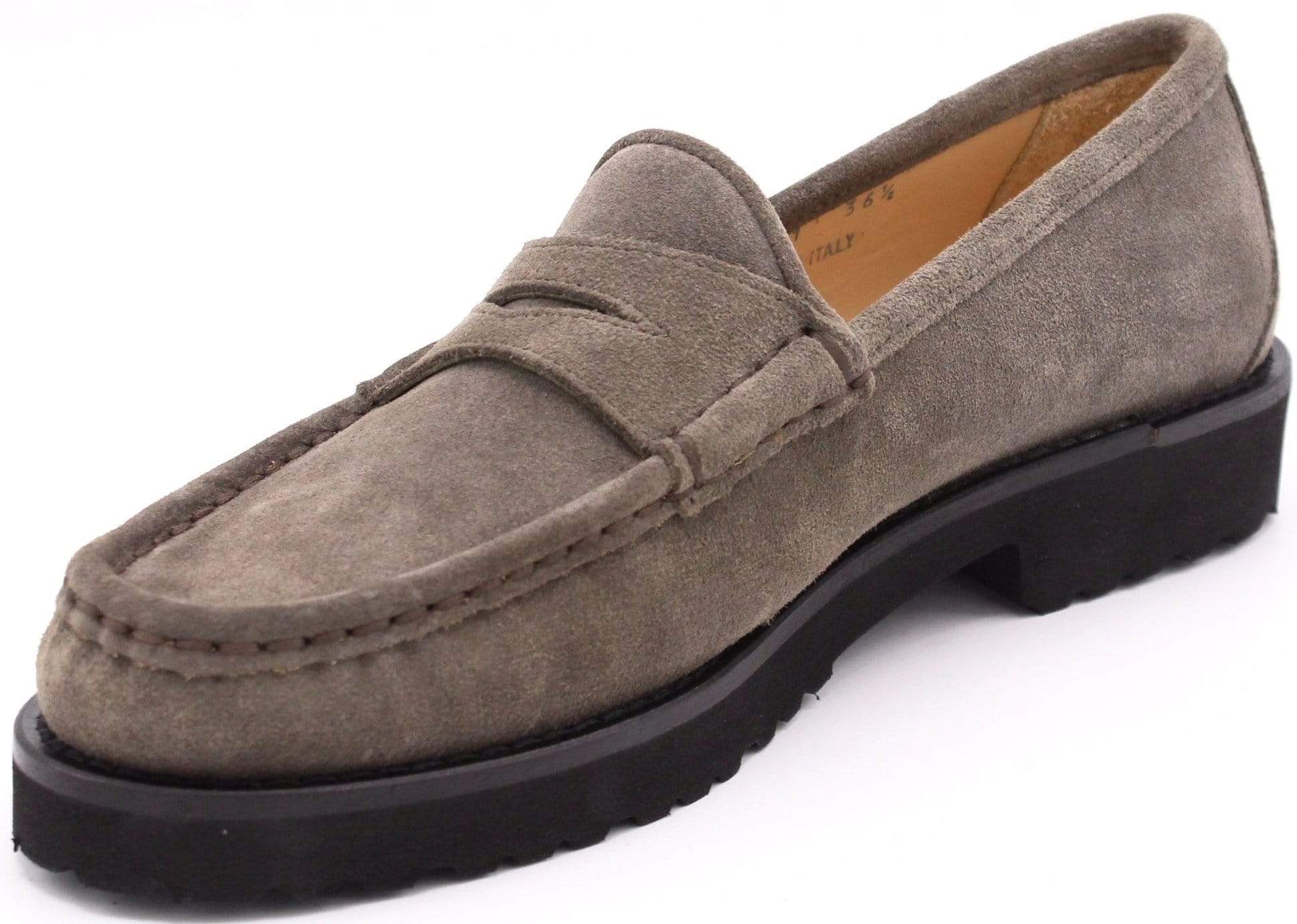 taupe suede