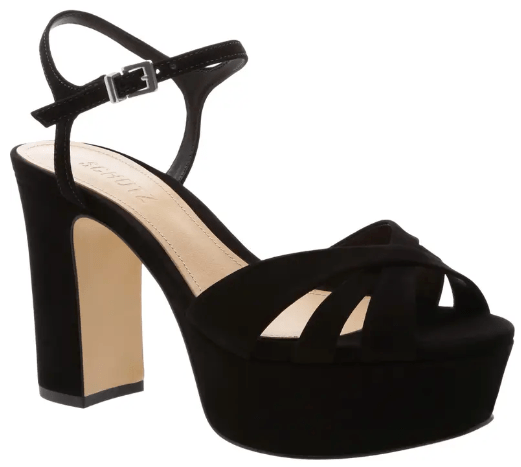 Schutz Keefa, black suede – view 13