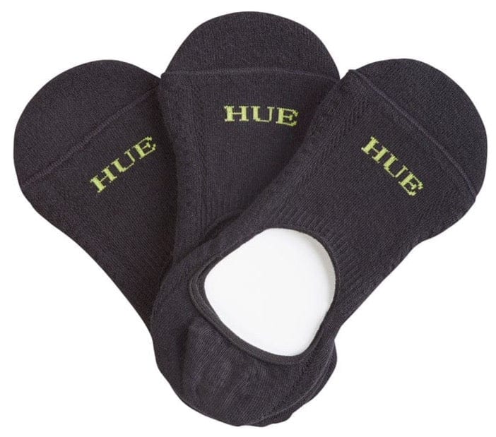 Hue Air Cushion Liner 3 Pack, black