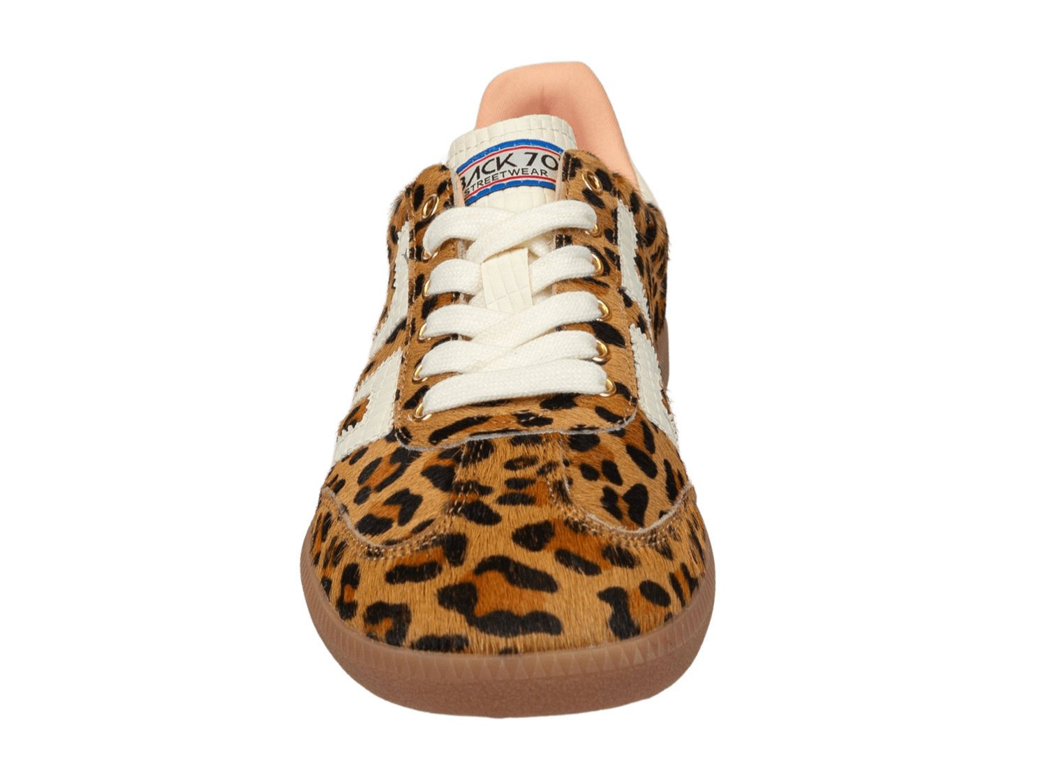 Leopard Camel White