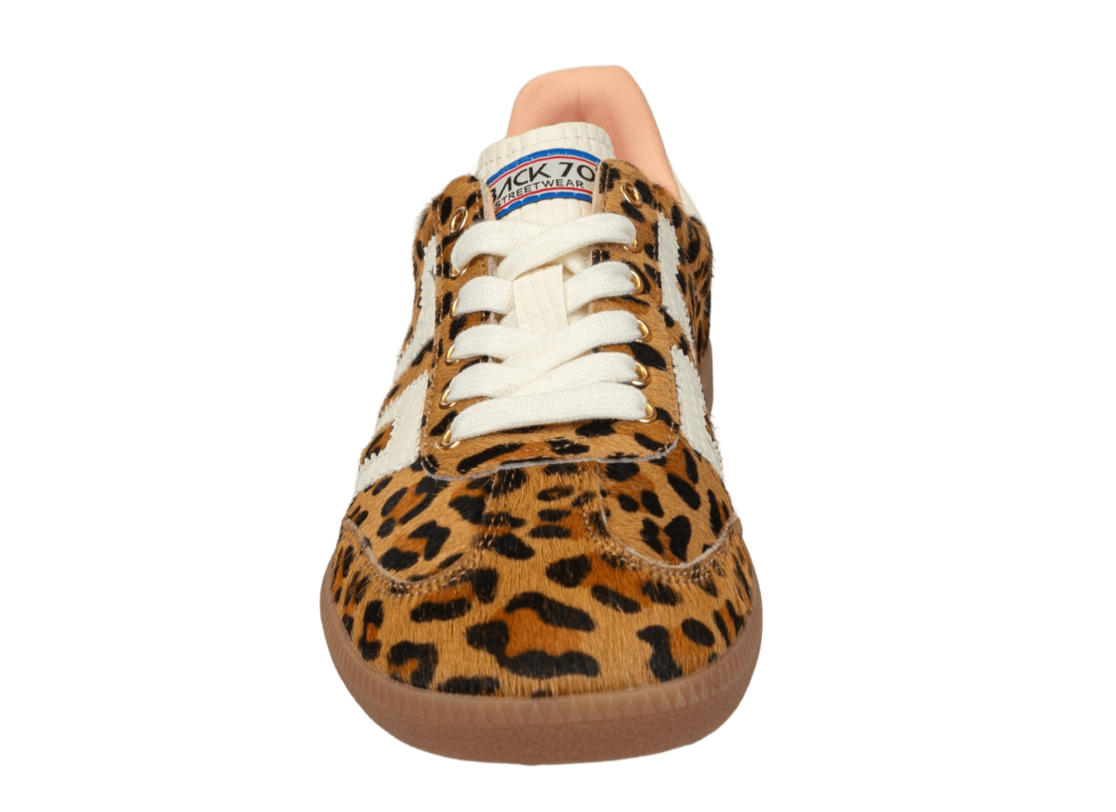 Leopard Camel White