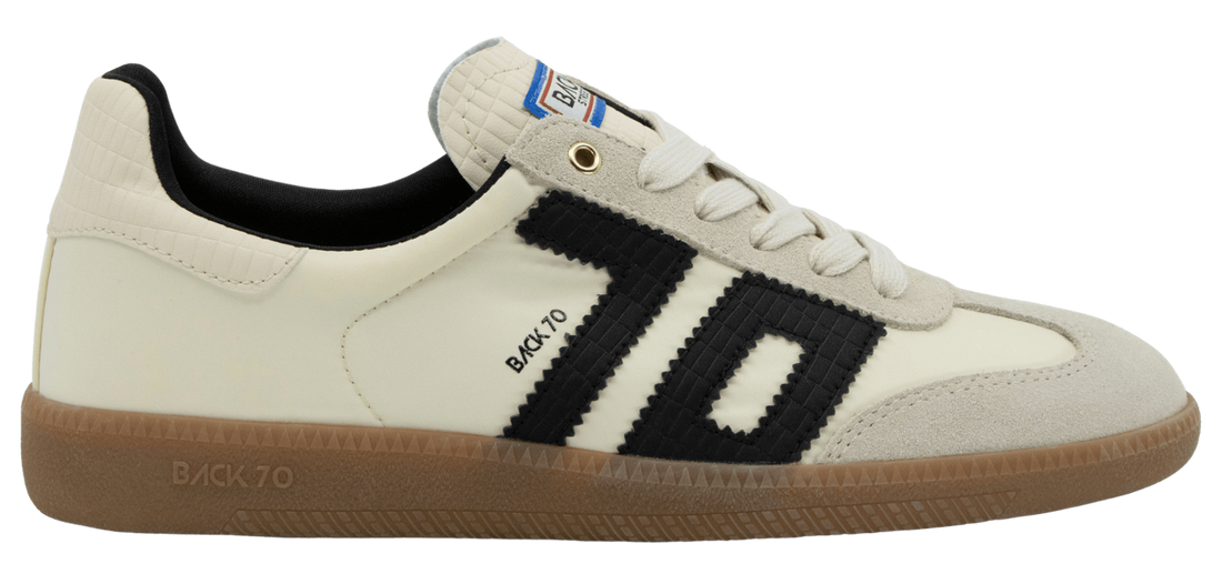 beige black