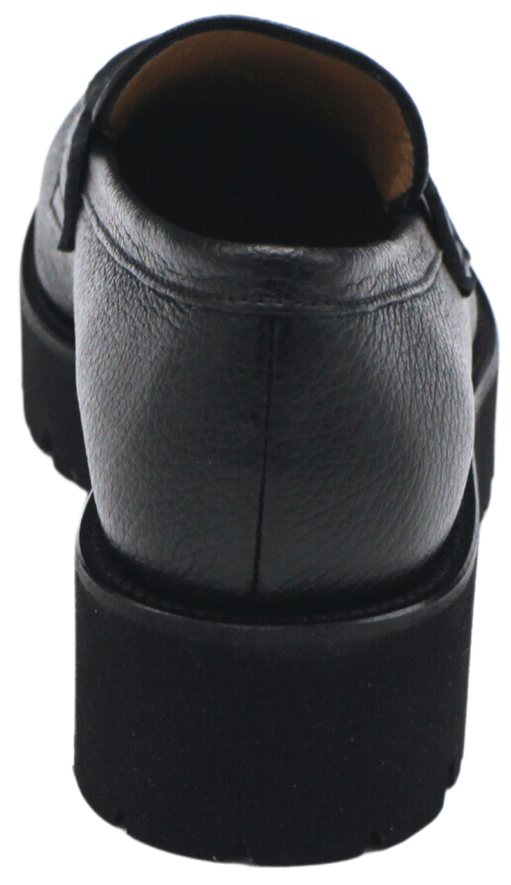 Black Pebble Leather