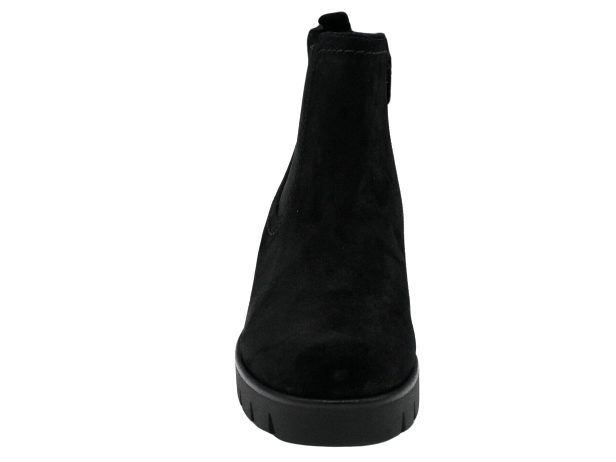 Gabor Chelsea Bootie, black suede – view 3