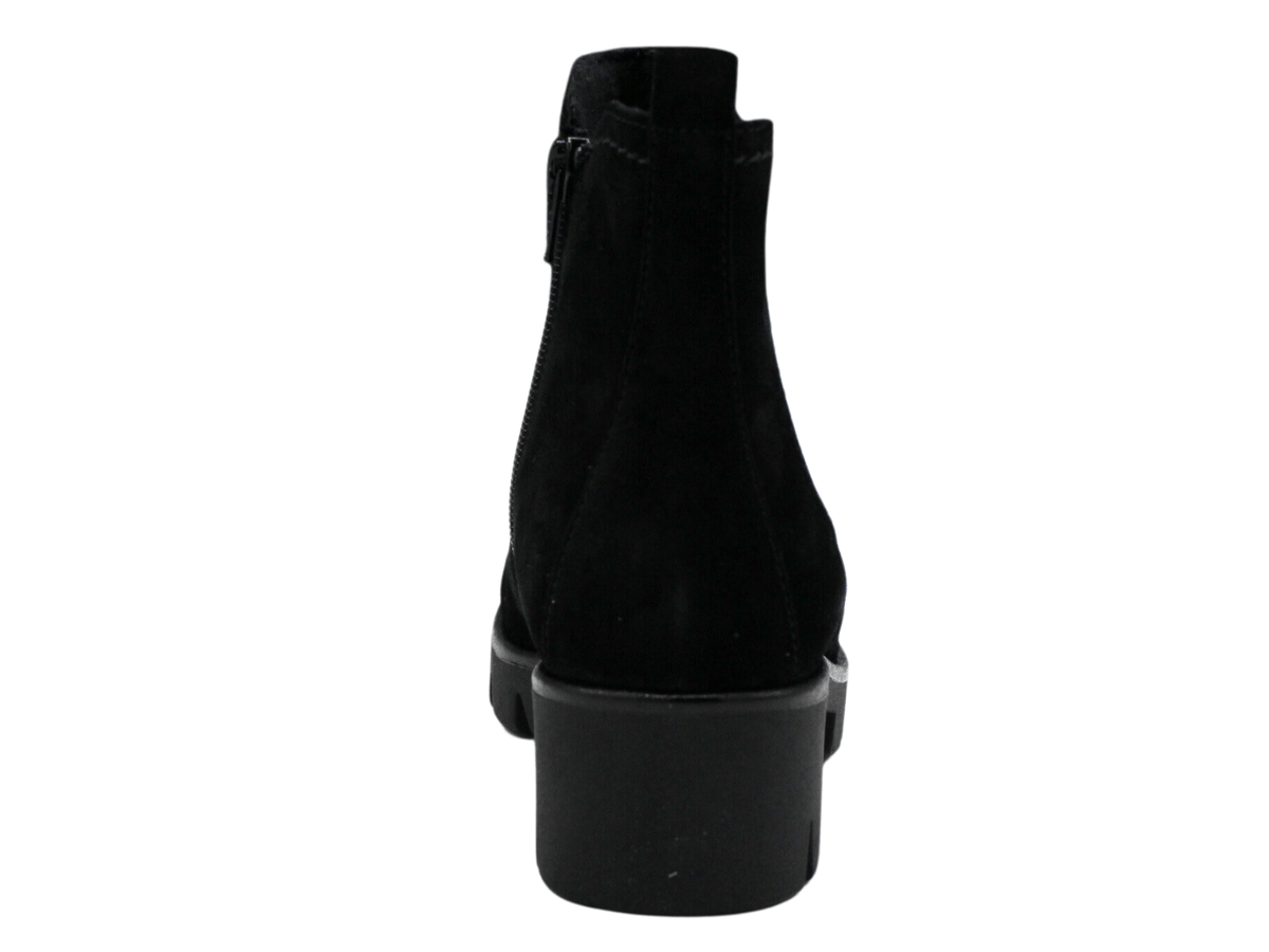 Gabor Chelsea Bootie, black suede – view 4
