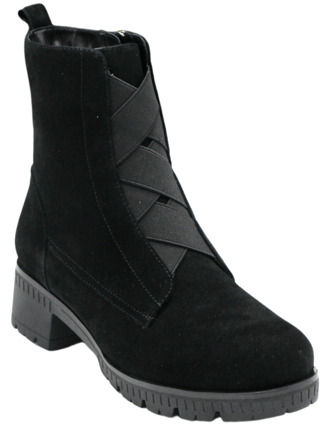 Valdini Ilana Suede Bootie, Black – alternate view