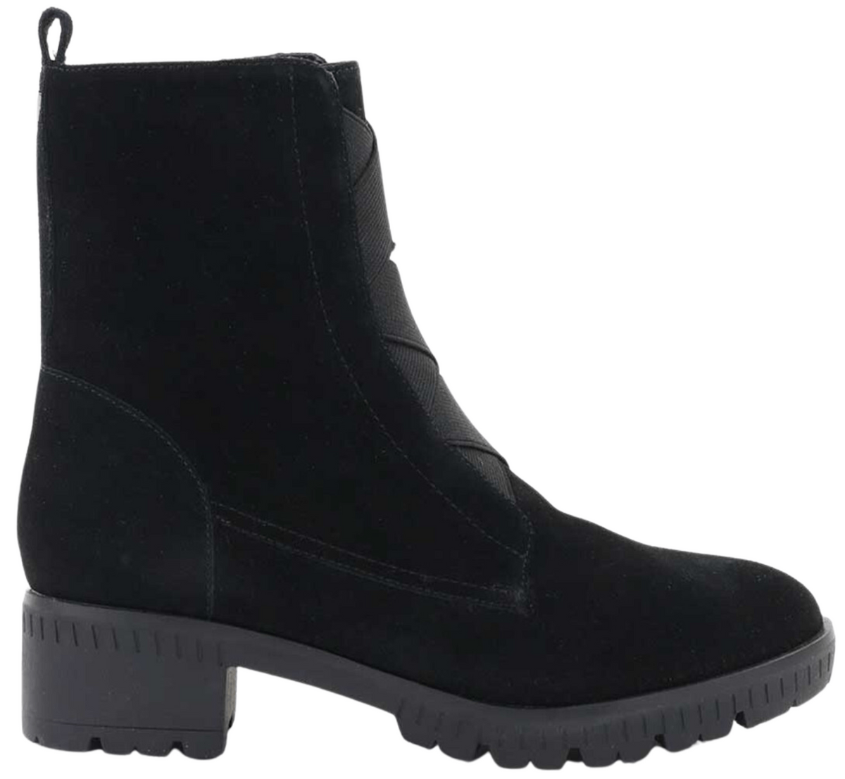Valdini Ilana Suede Bootie, black