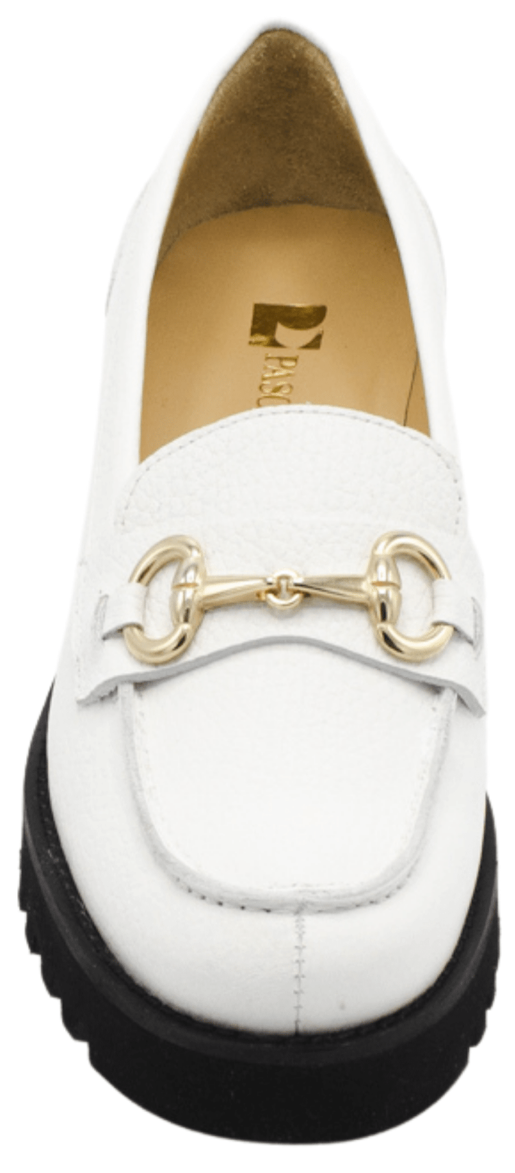 Pascucci 5307 Leather Loafer, White – view 9