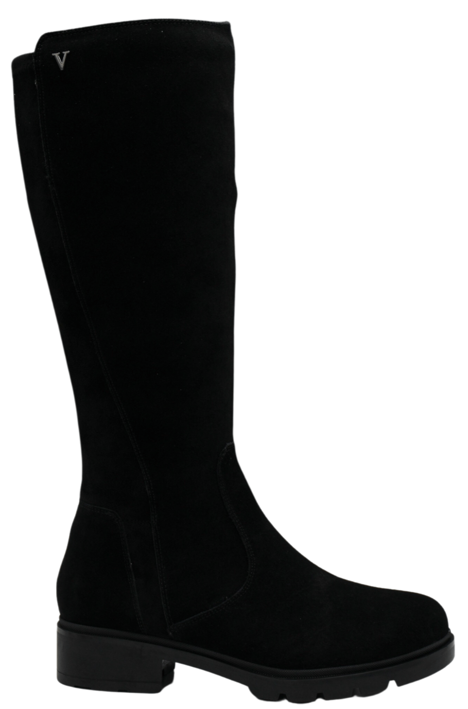 Valdini York Flat Boot, black