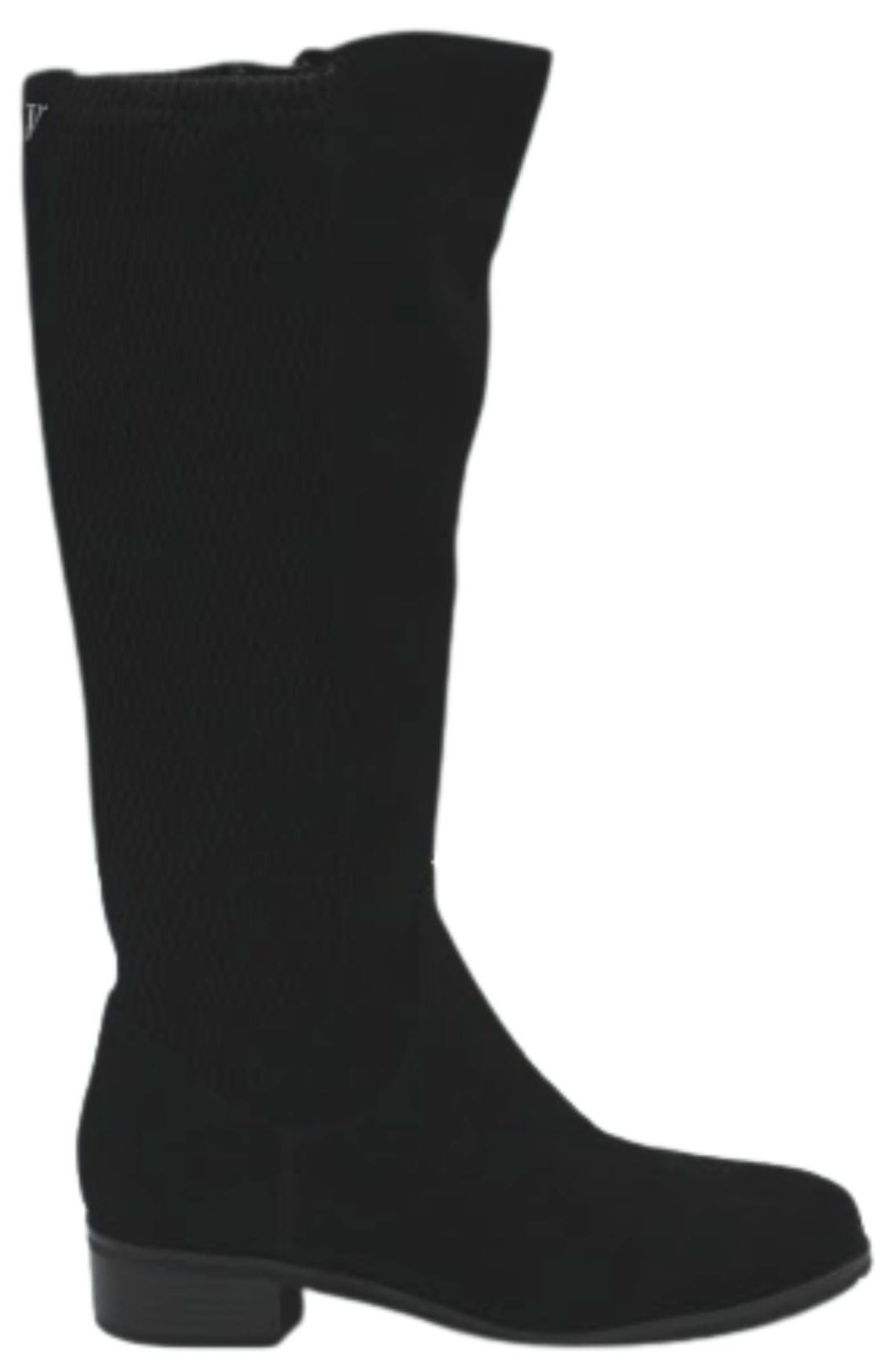 Valdini Nadine Tall Boot, black suede