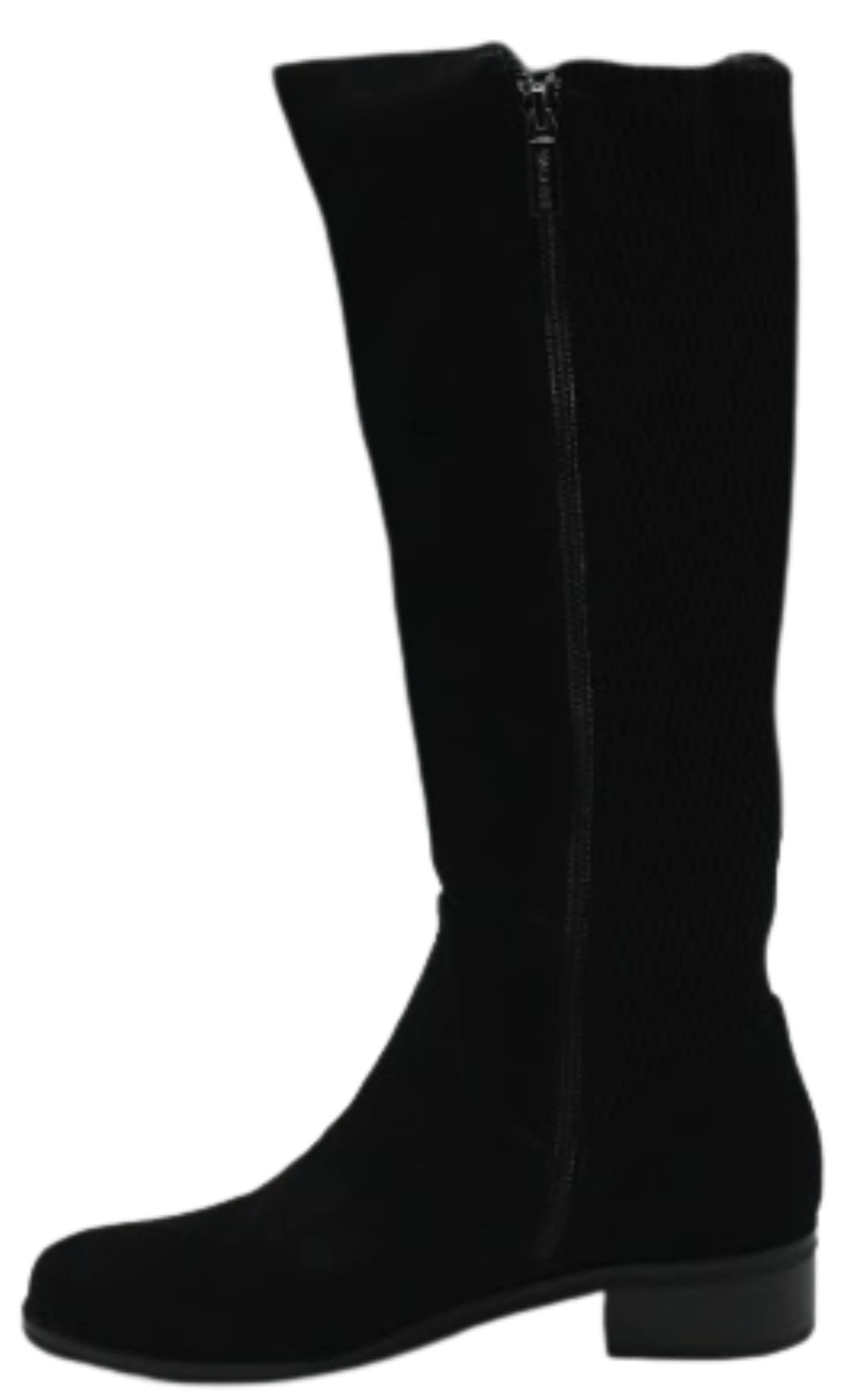 Valdini Nadine Tall Boot, black suede – view 3