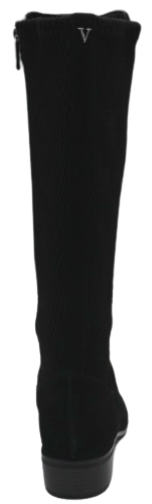 Valdini Nadine Tall Boot, black suede – view 4