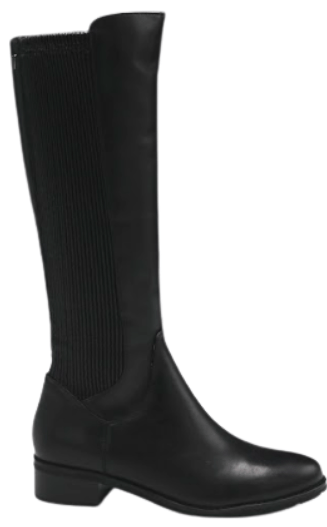 Valdini Nadine Tall Boot, Black Leather