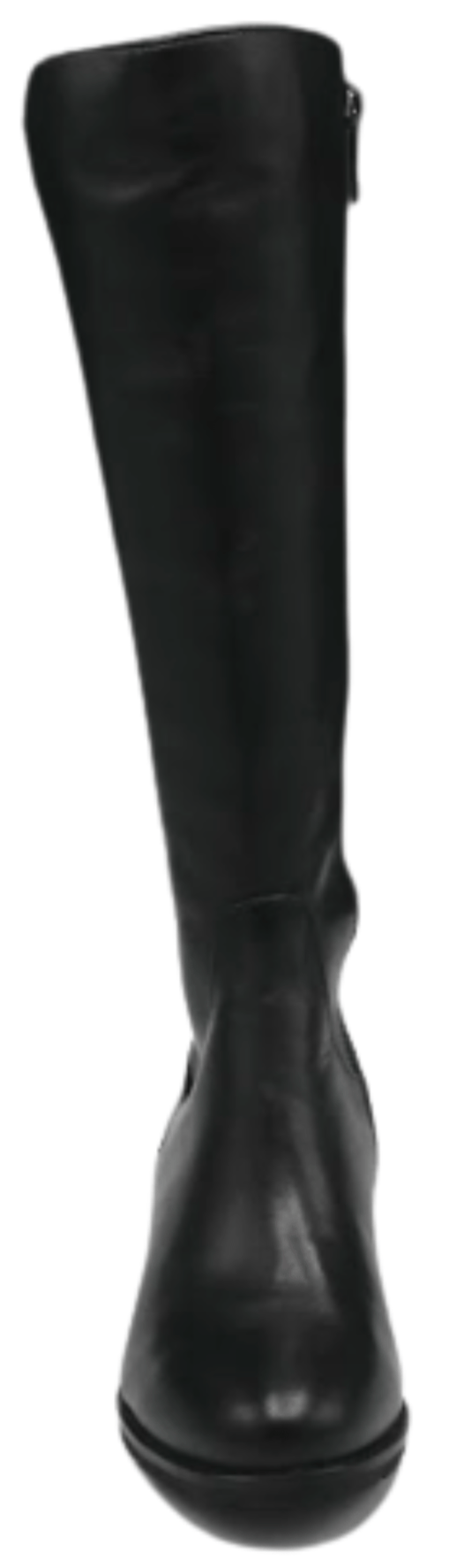 black leather