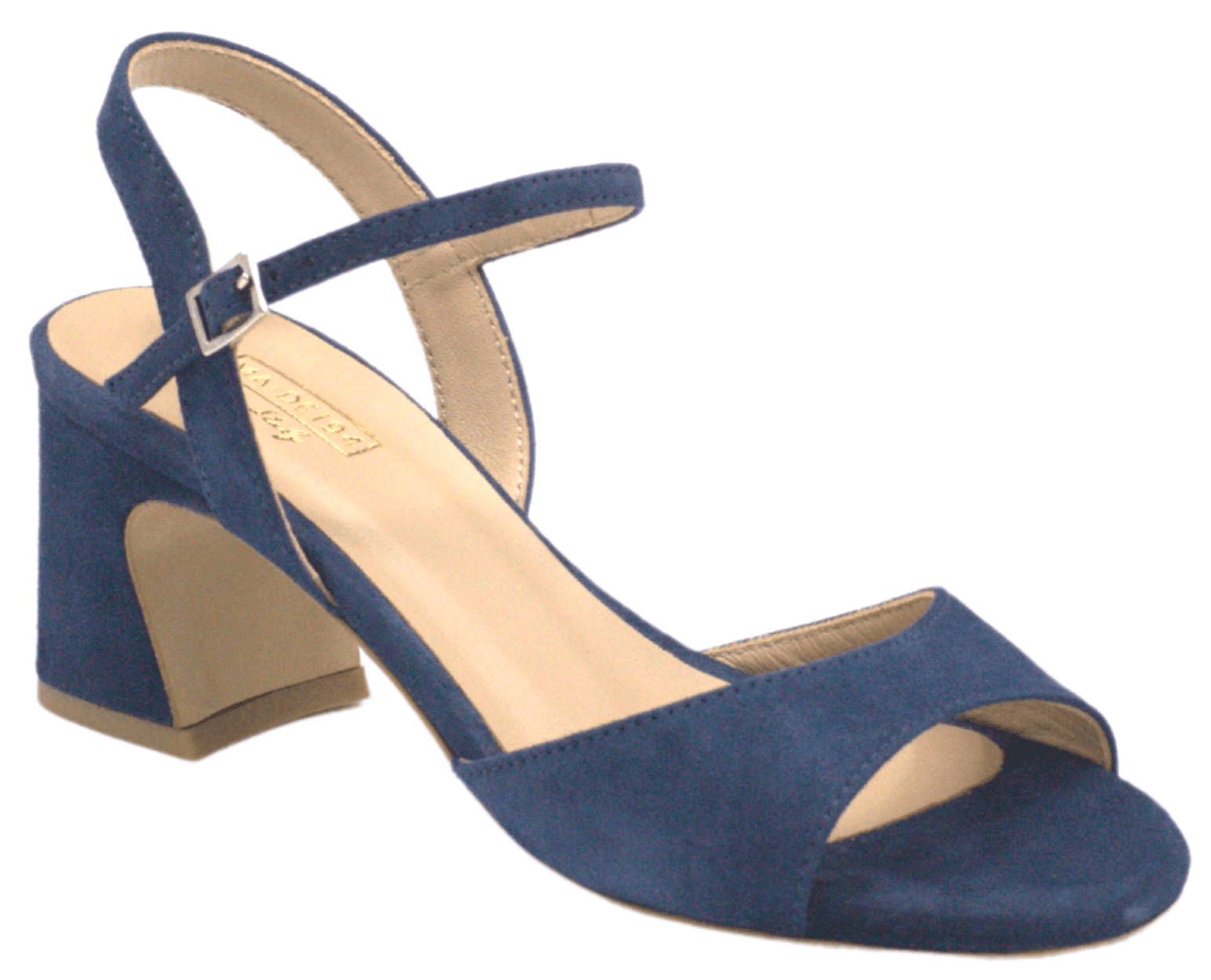 navy suede
