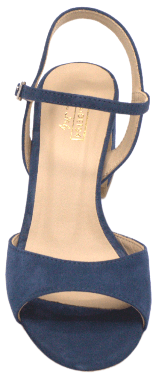 navy suede