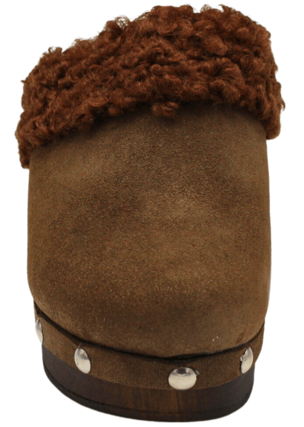 Macarena Dalia 8 Shearling Clog, brown – view 3