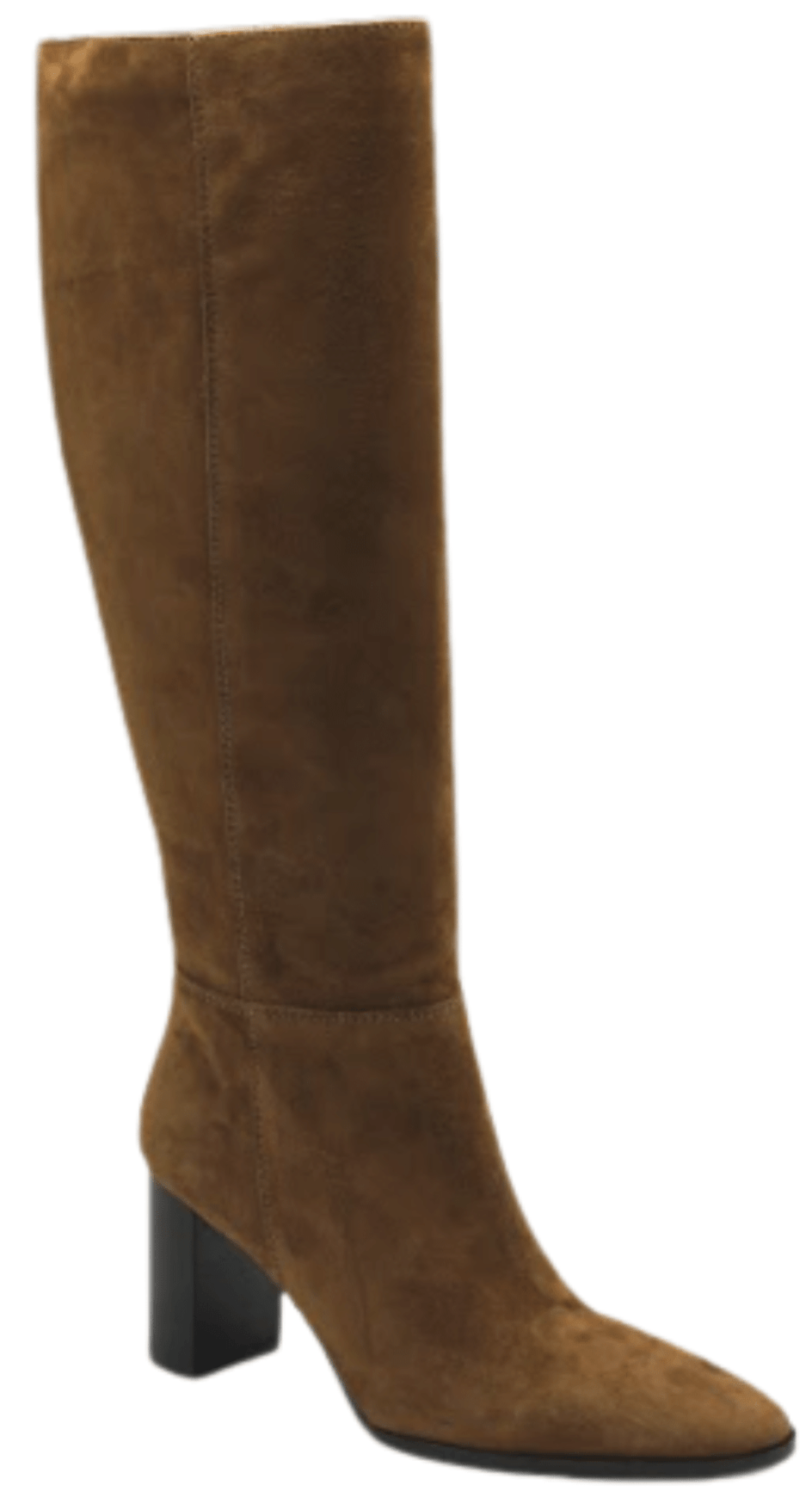 brown suede