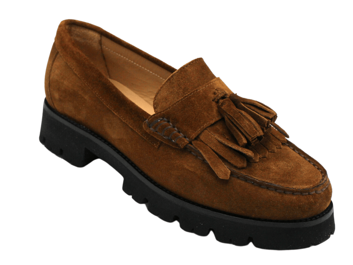 Pascucci 7975 Suede Loafer, segar suede – view 2