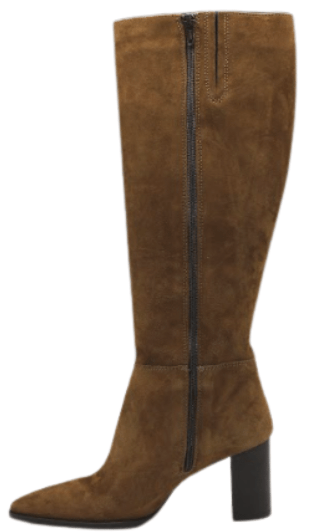 brown suede