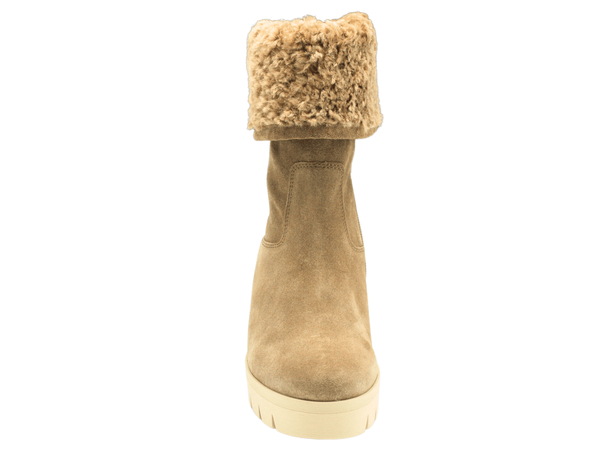 Gabor Dream Wedge Bootie, farro – view 4