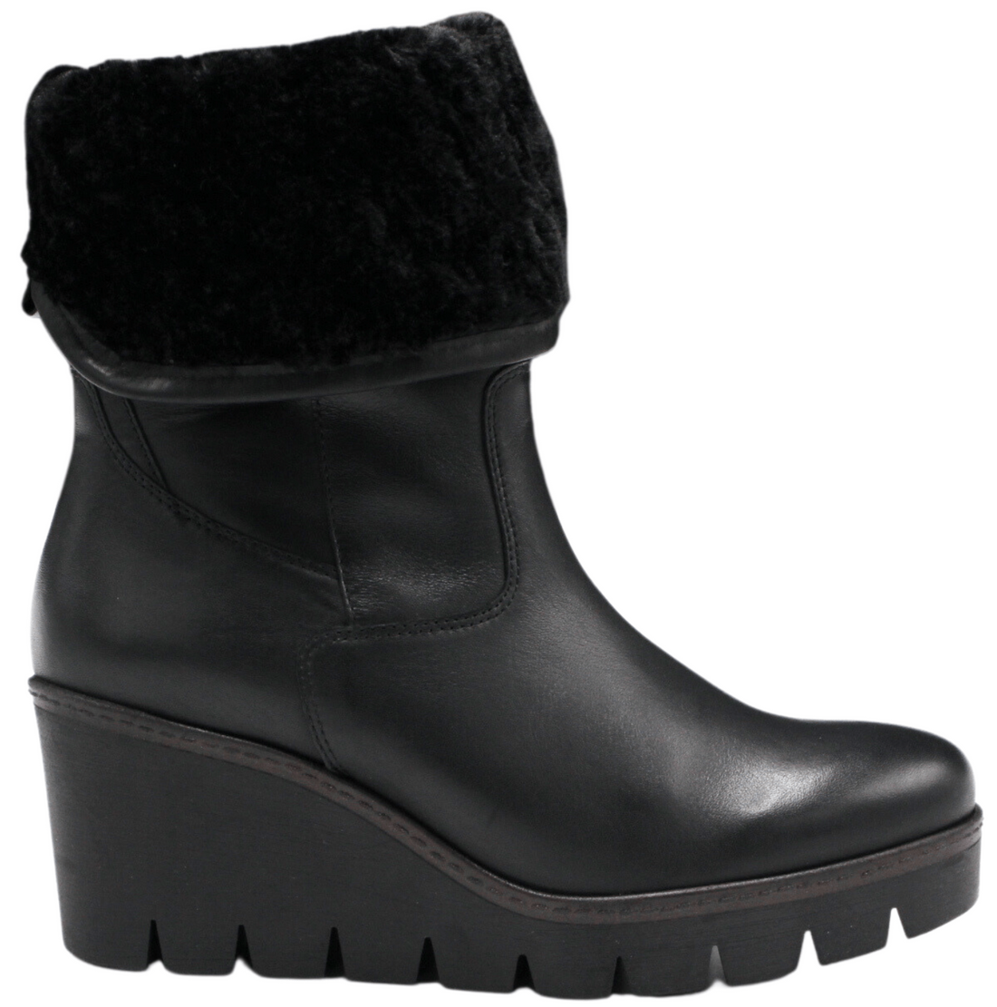 Gabor Dream Wedge Bootie, Black