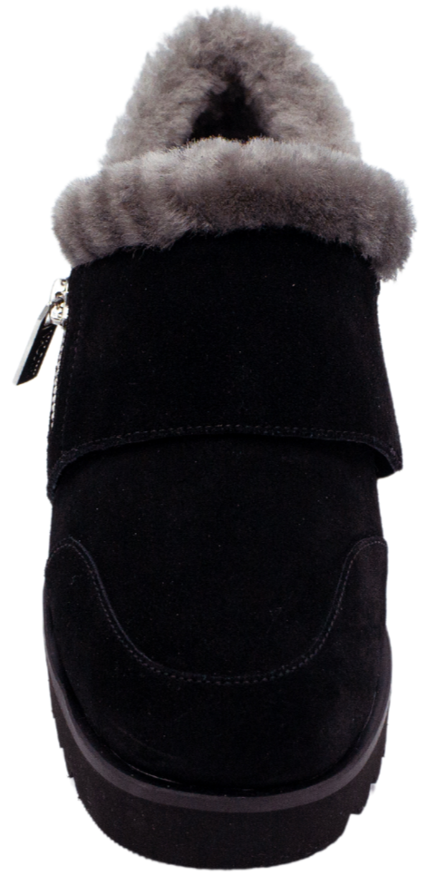 black suede