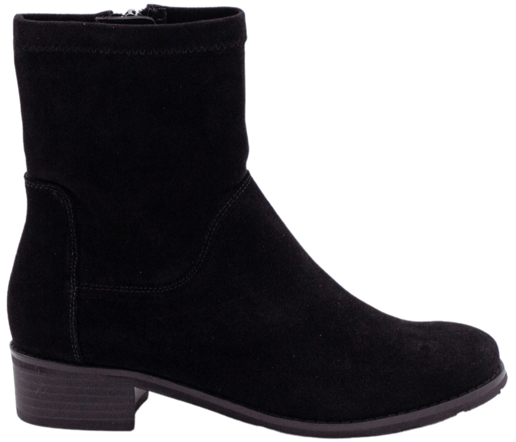 black suede