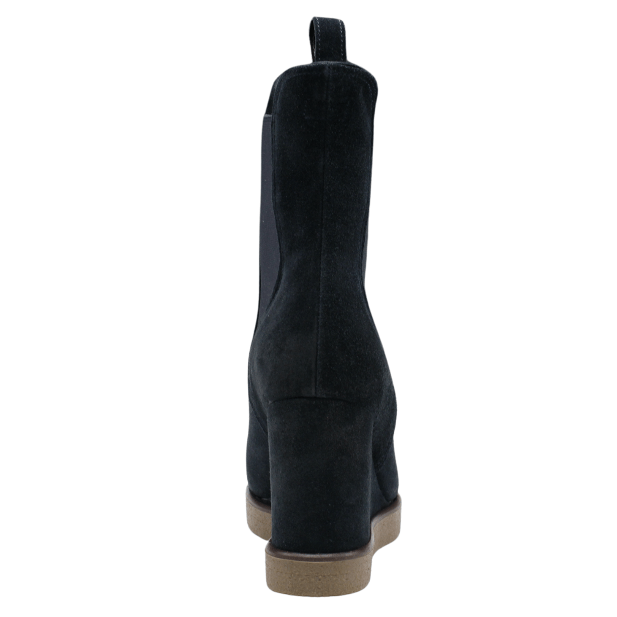 navy suede