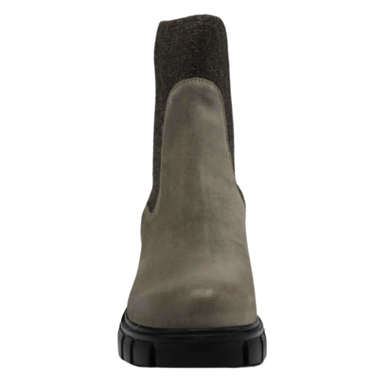 neutral suede