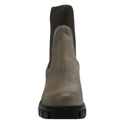 neutral suede