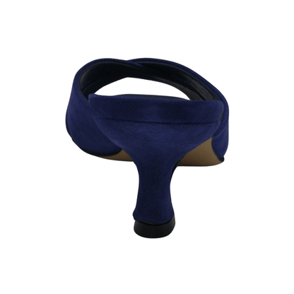royal blue suede