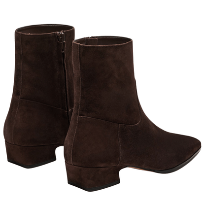 chocolate suede
