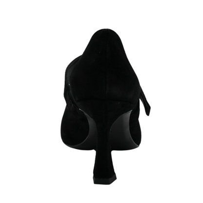 black suede