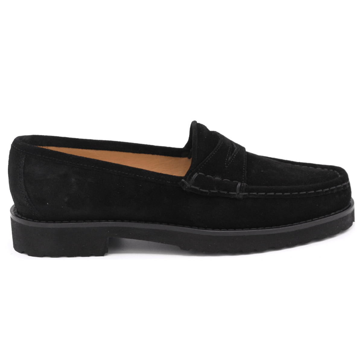 black suede