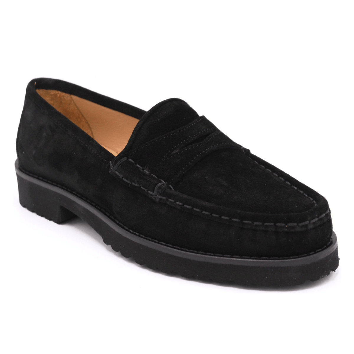 black suede