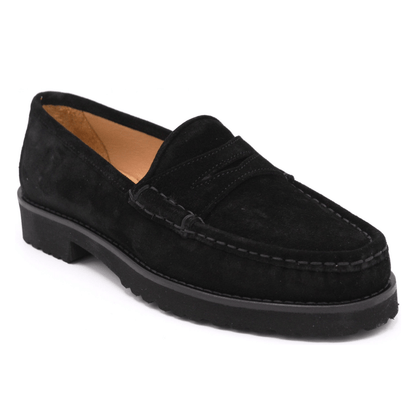 black suede