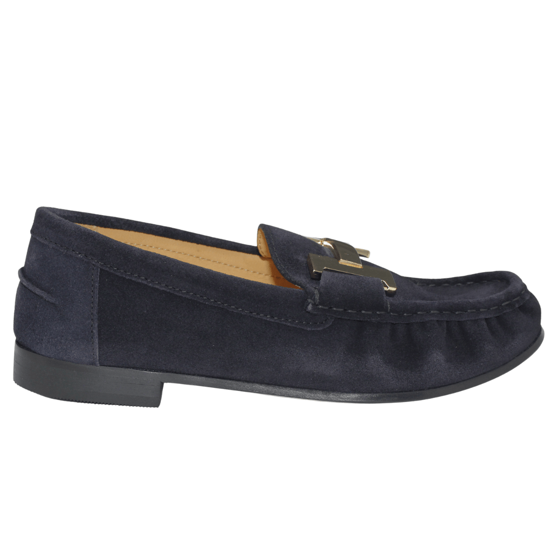 navy suede