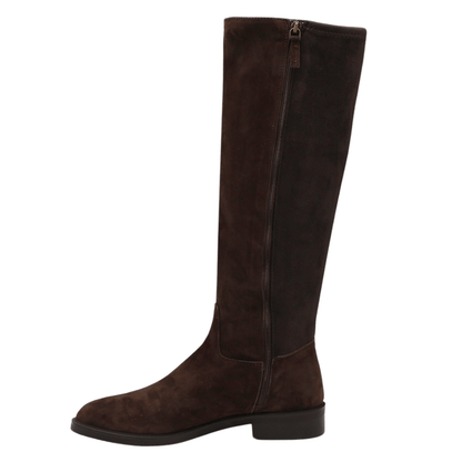 brown suede