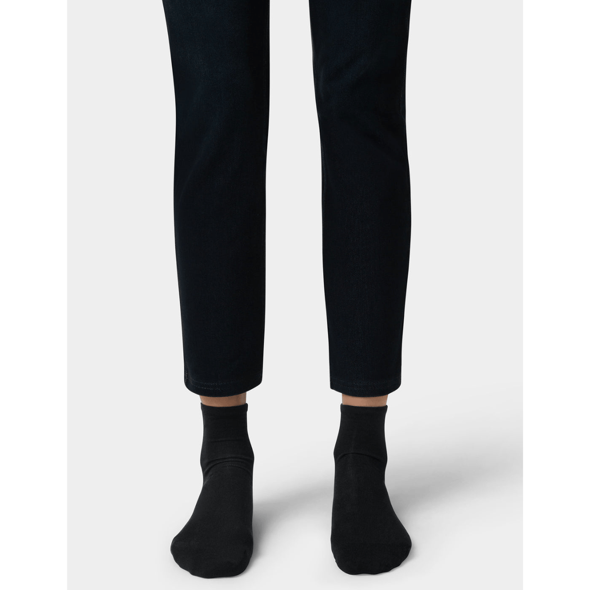Hue Sleek Sock, black – view 12