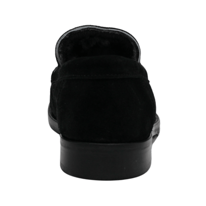 black suede