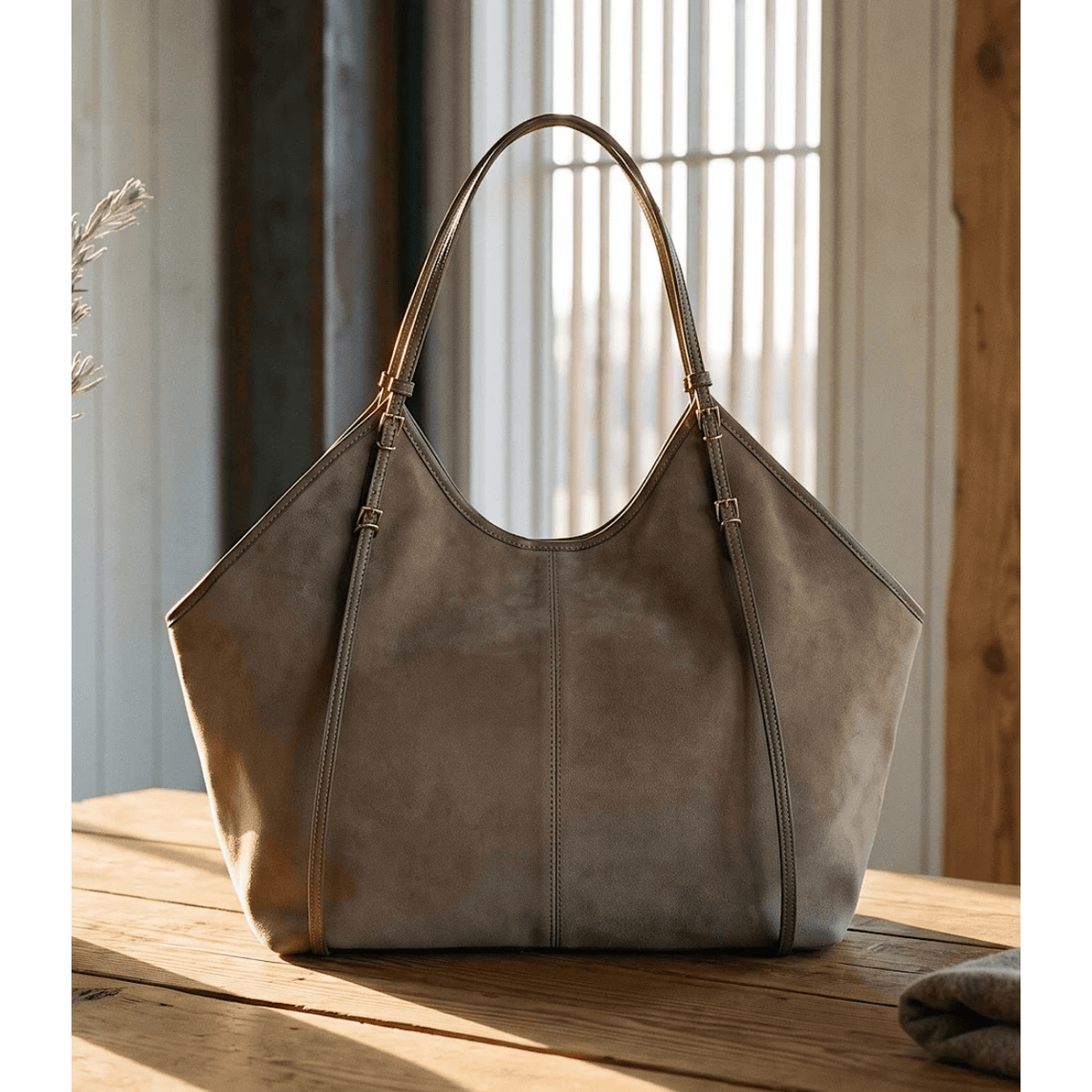 fossil suede