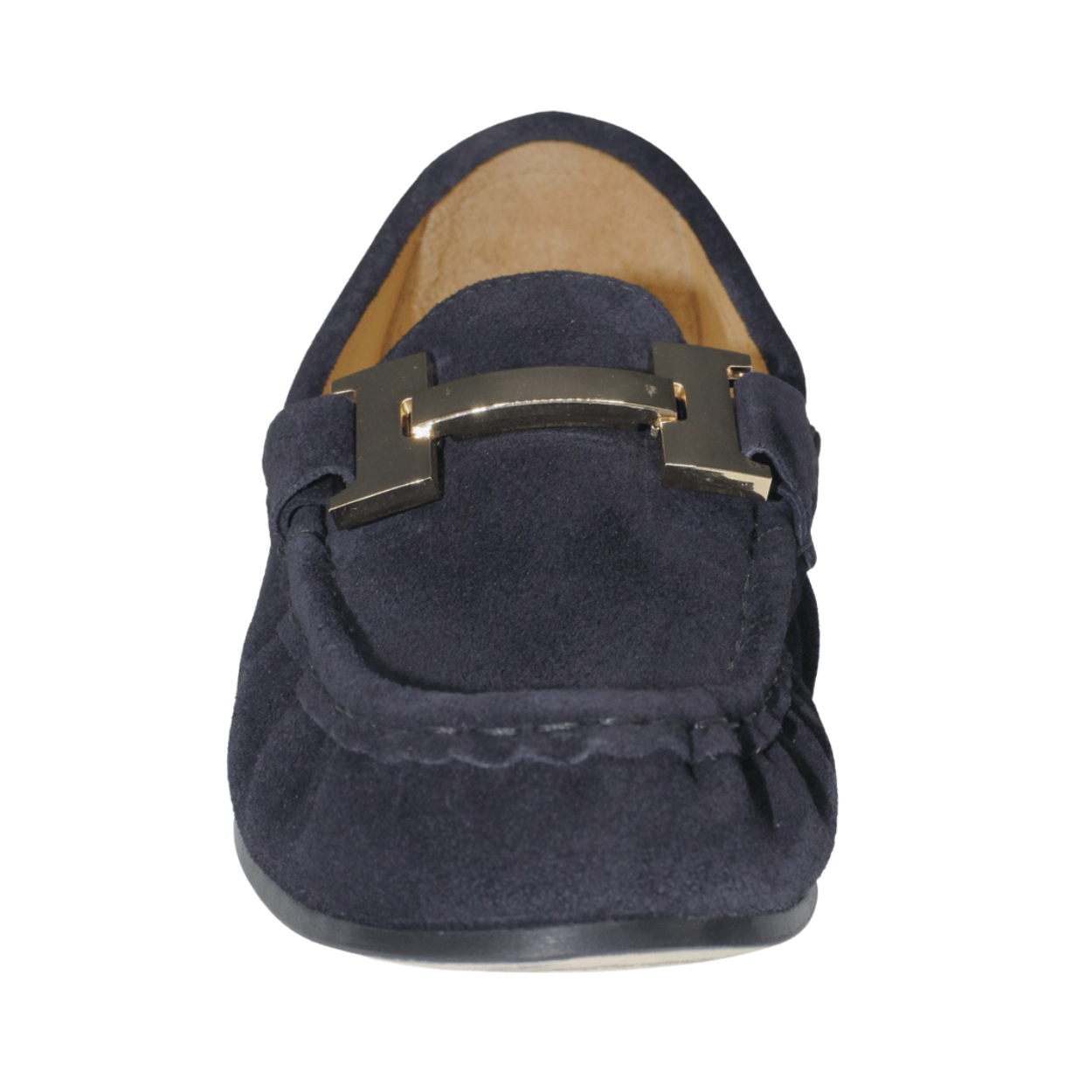 navy suede