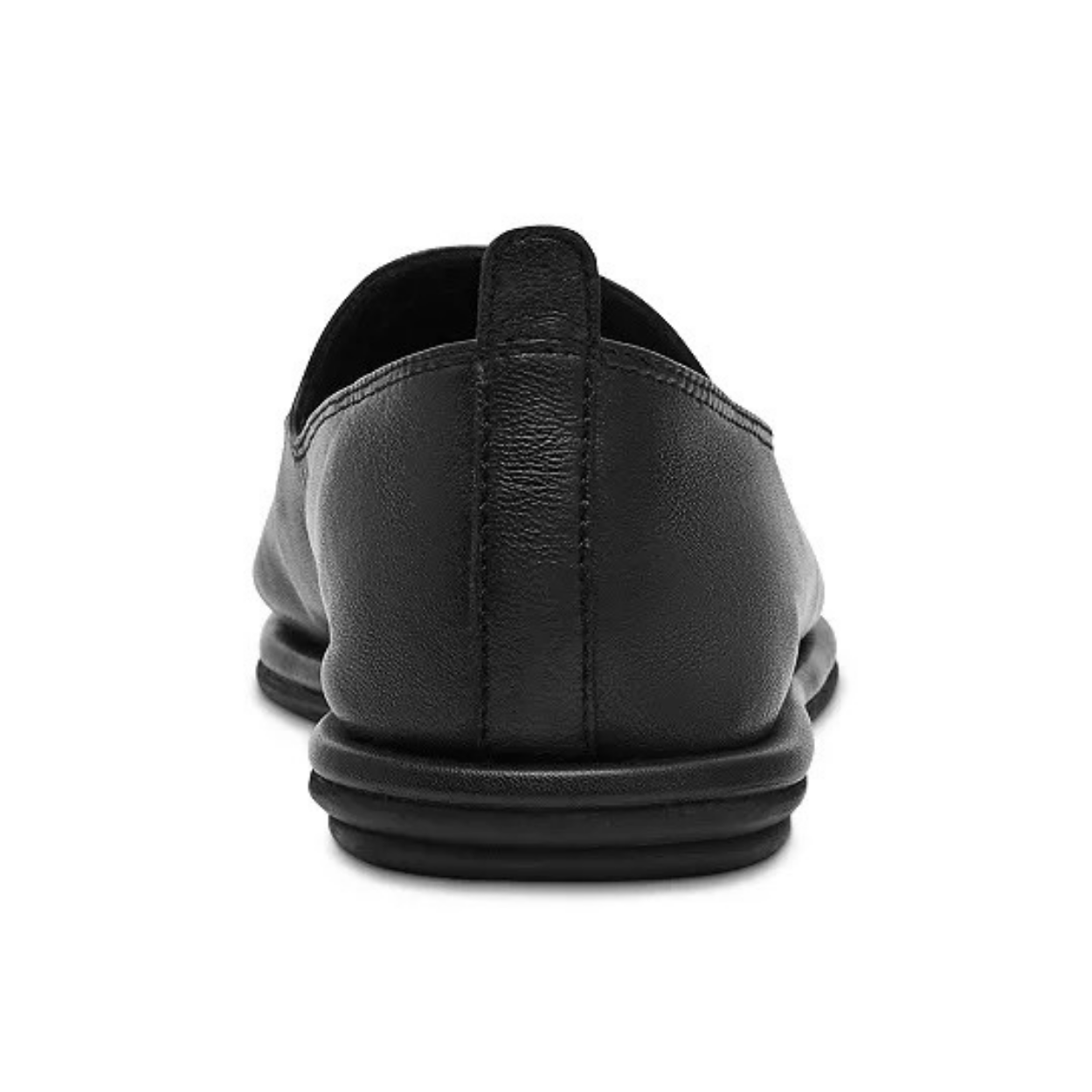 black leather